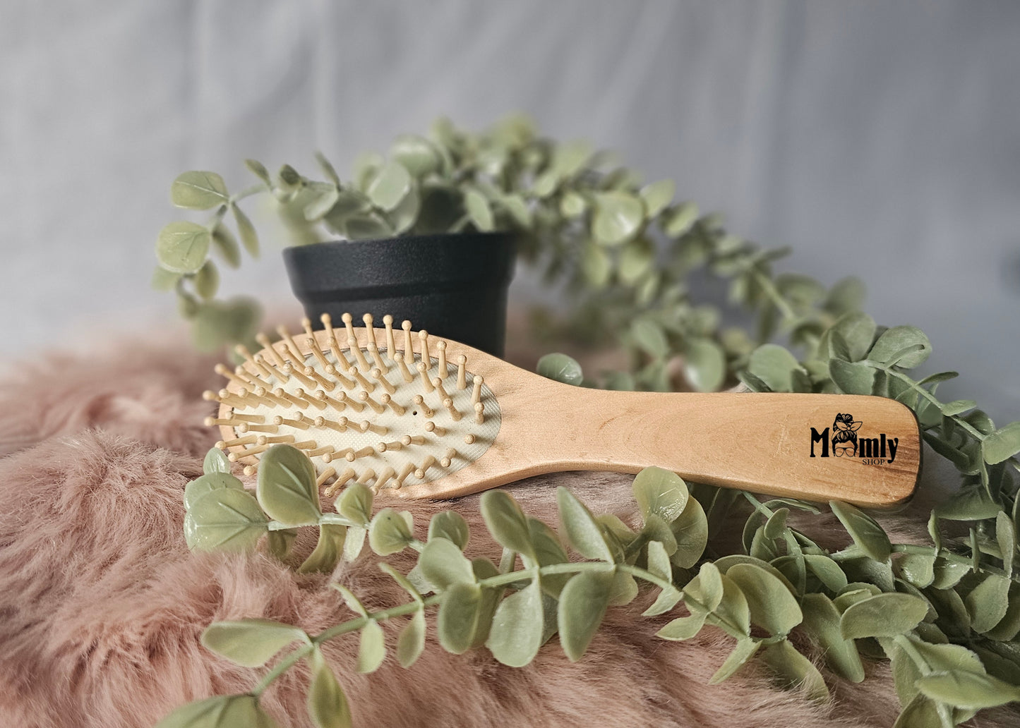 Brosse à cheveux en bois